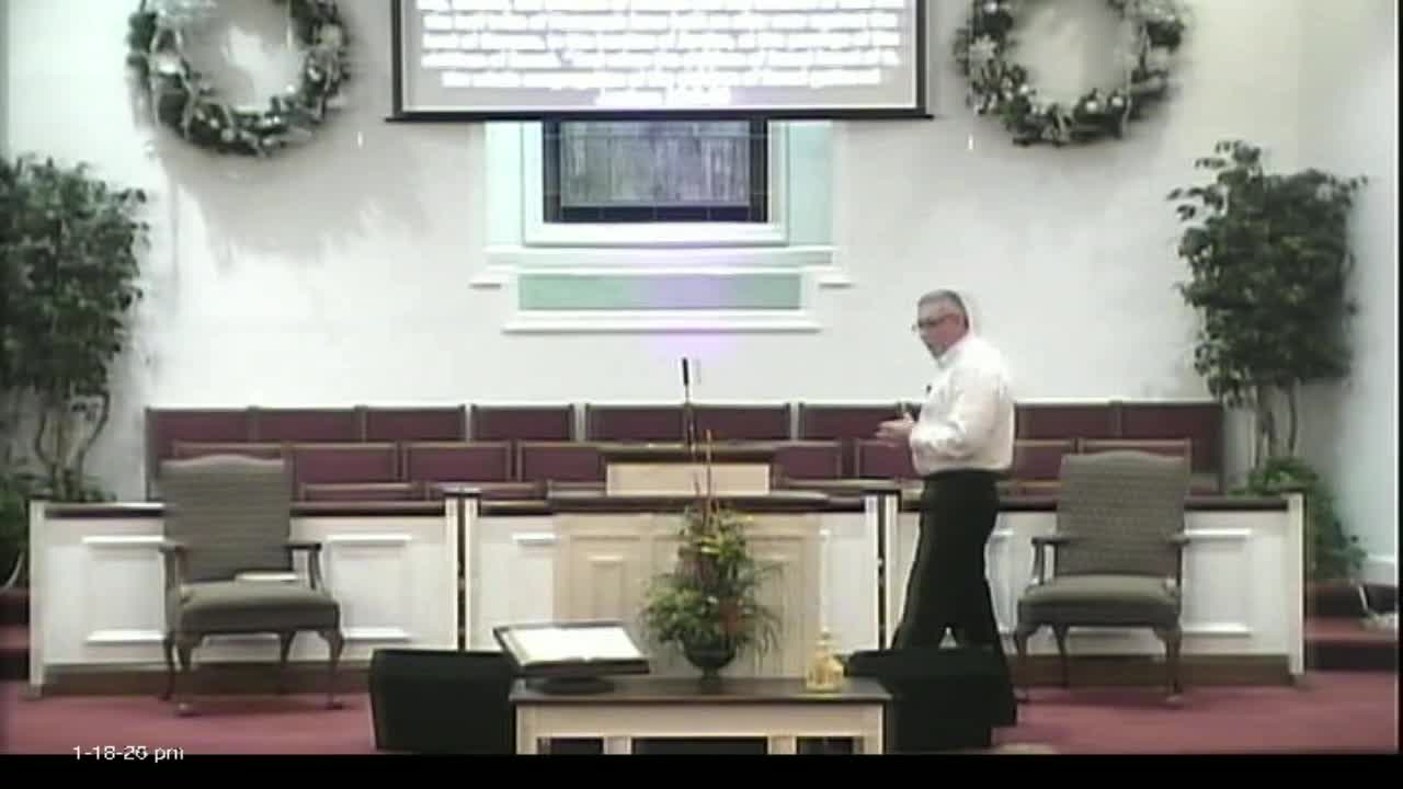 Afternoon Service — January 18, 2026