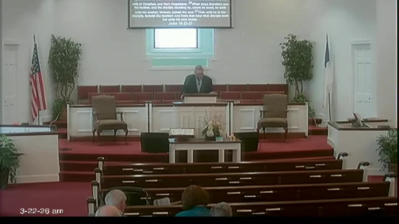 Morning Service — March 22, 2026