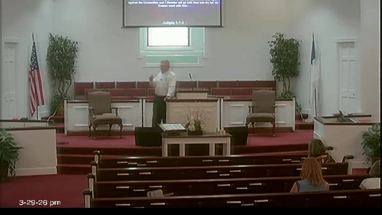 Afternoon Service — March 29, 2026