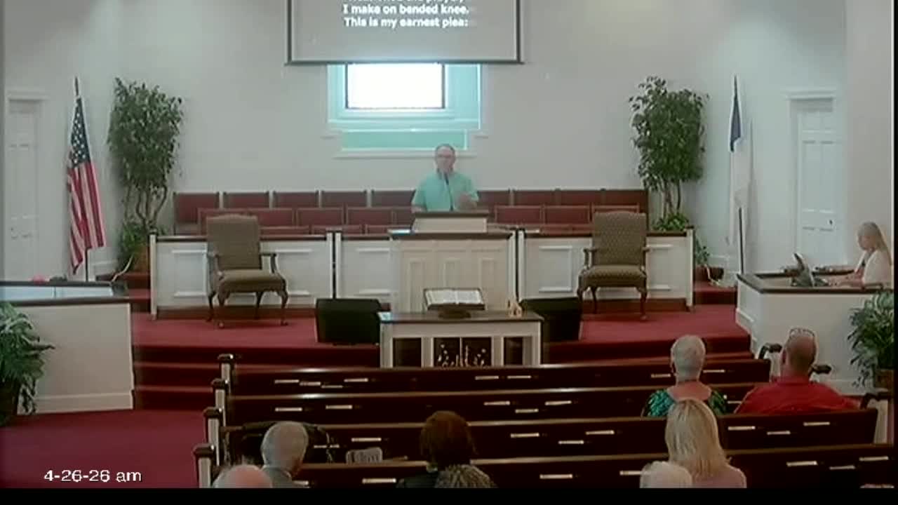 Morning Service — April 26, 2026
