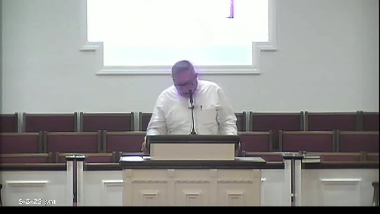Afternoon Service — May 3, 2026