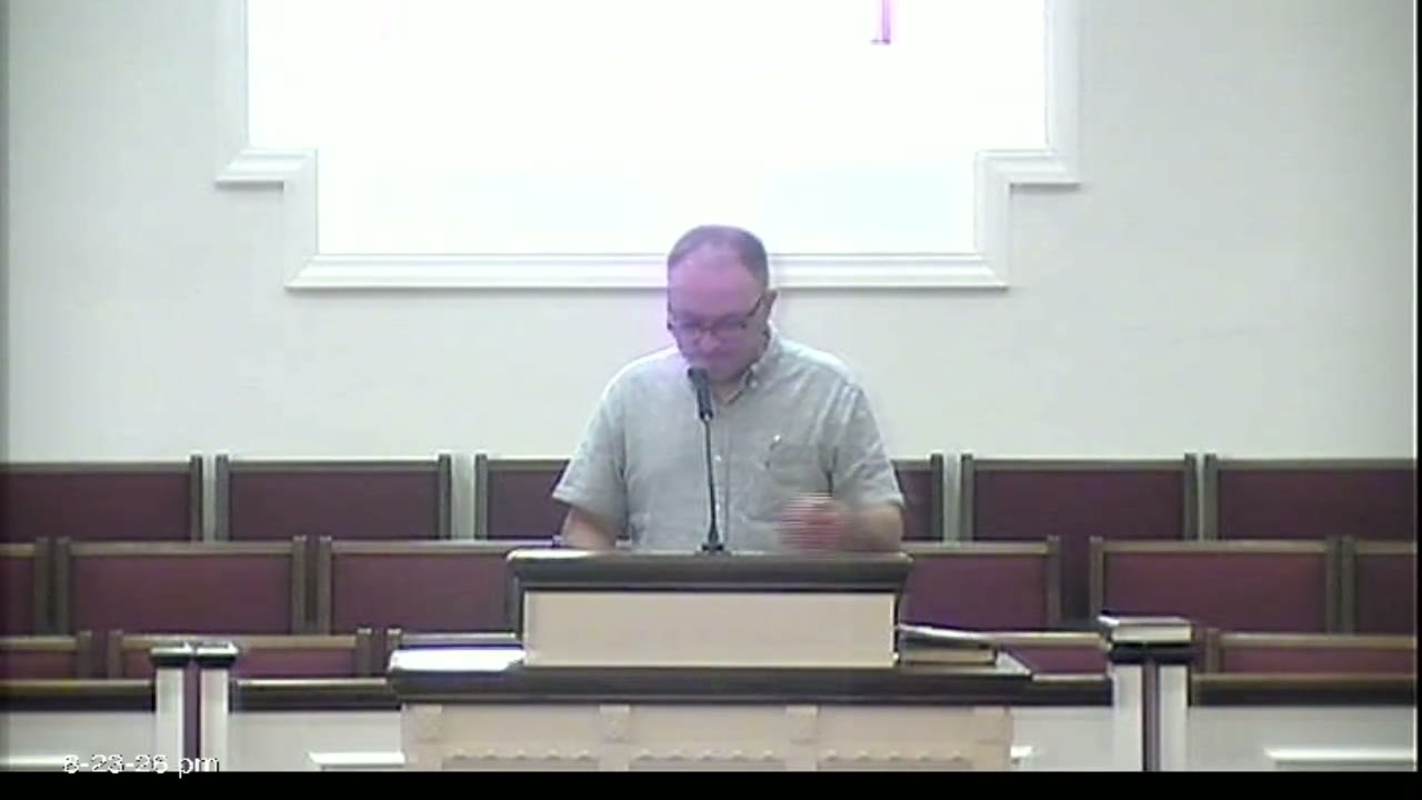Evening Service — August 23, 2026