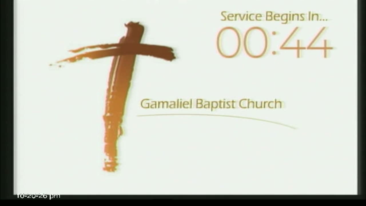 Evening Service — October 20, 2026