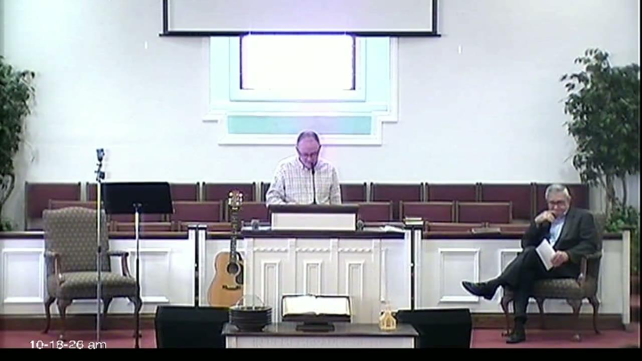 Morning Service — October 18, 2026