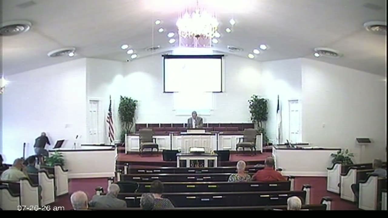 Morning Service — July 26, 2026