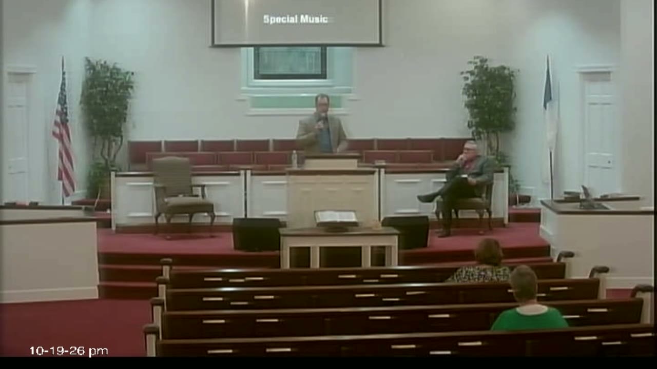 Evening Service — October 19, 2026