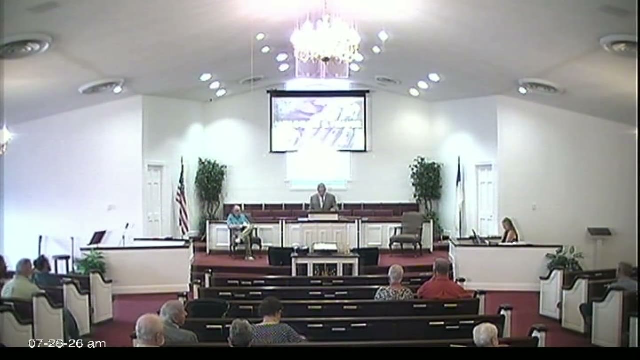 Morning Service — July 26, 2026