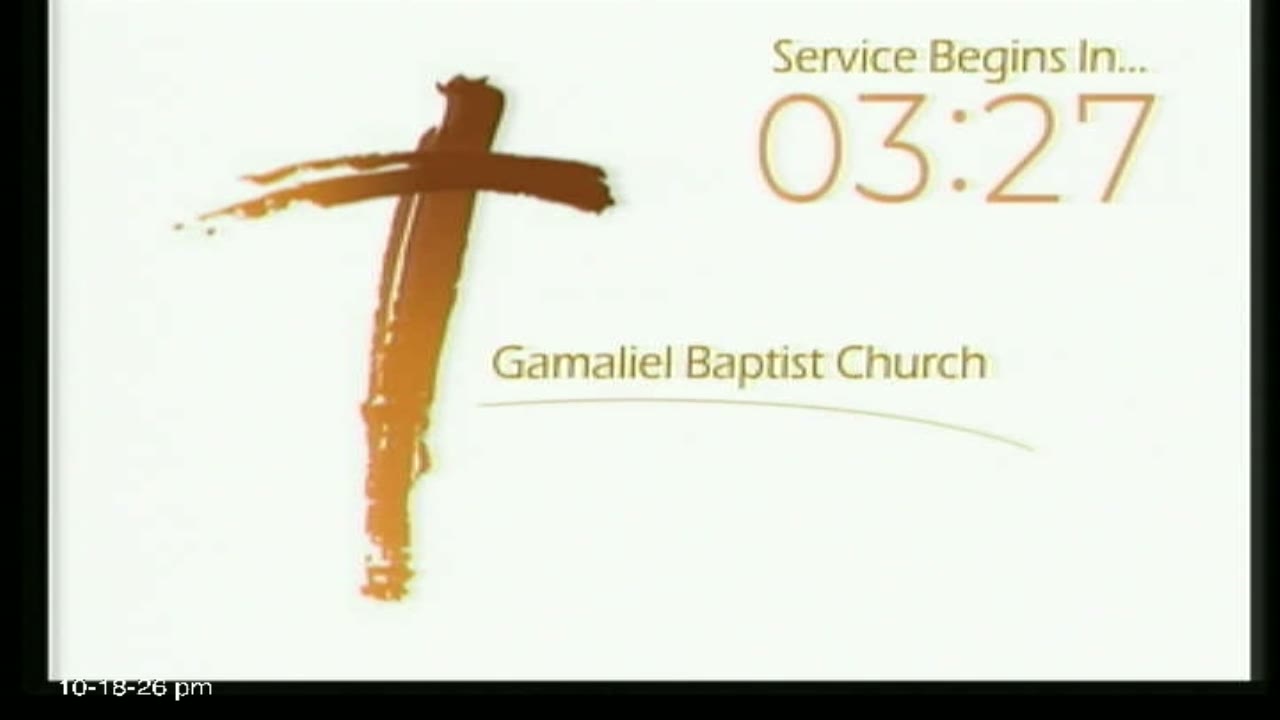Evening Service — October 18, 2026
