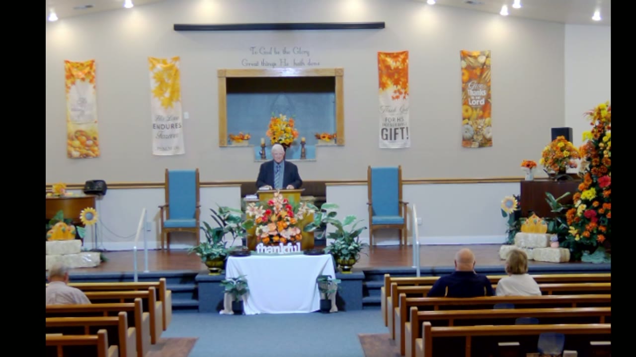 Morning Service — October 18, 2026