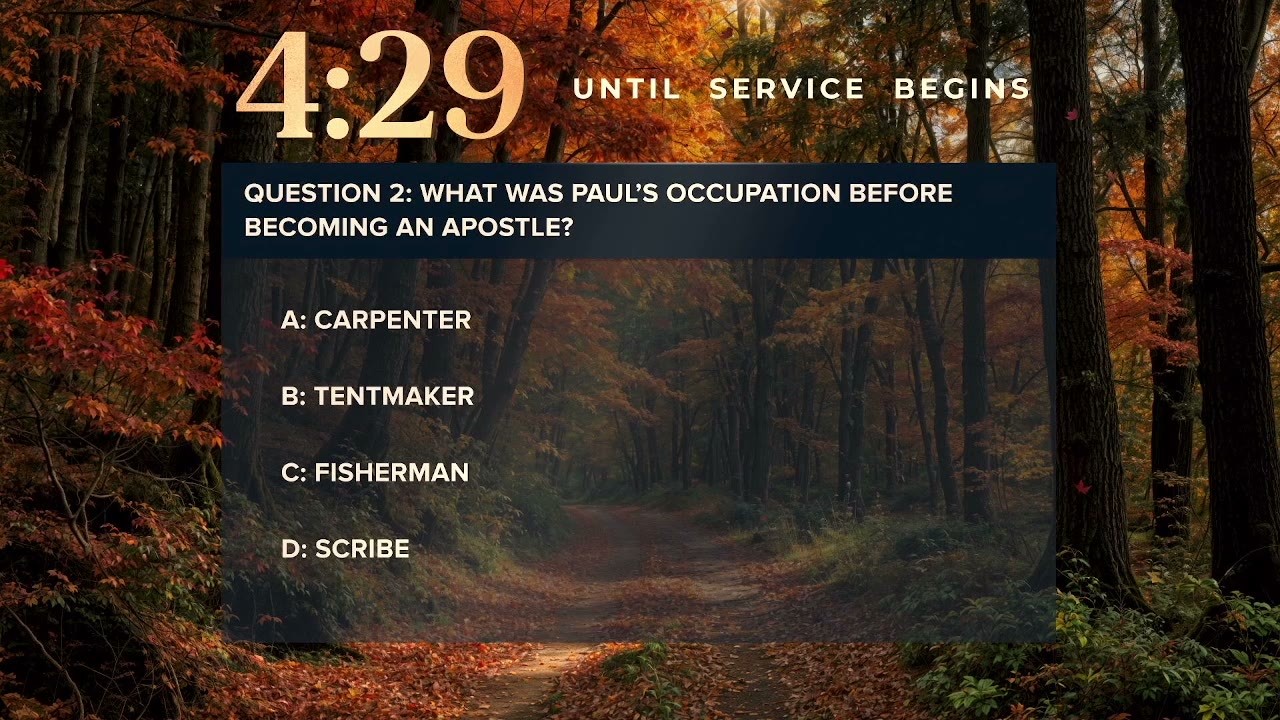 Morning Service — September 27, 2026