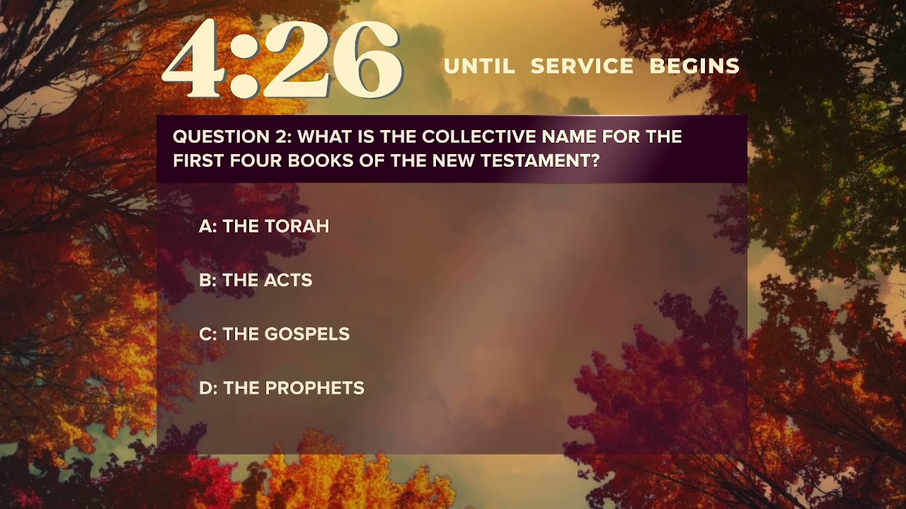 Morning Service — October 4, 2026