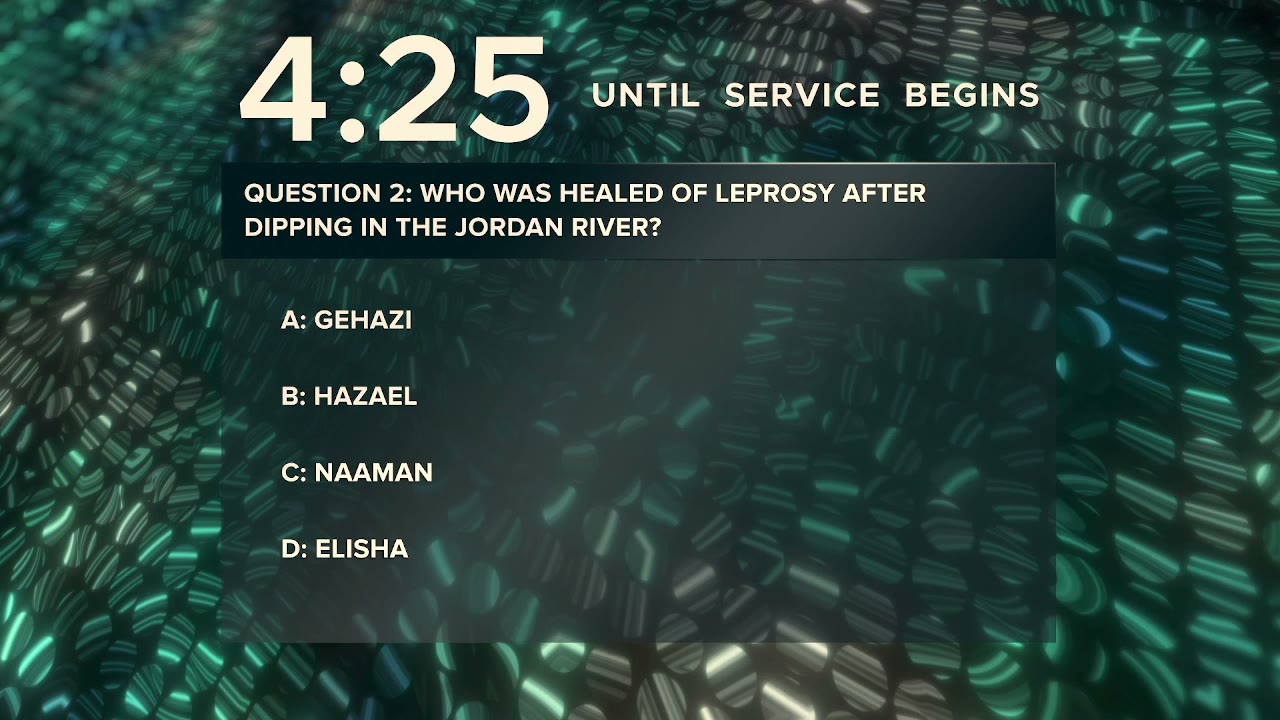 Morning Service — October 25, 2026