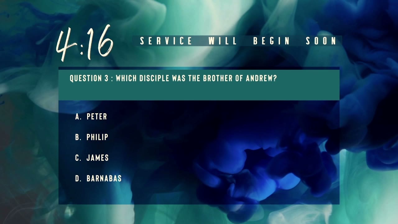 Morning Service — August 16, 2026