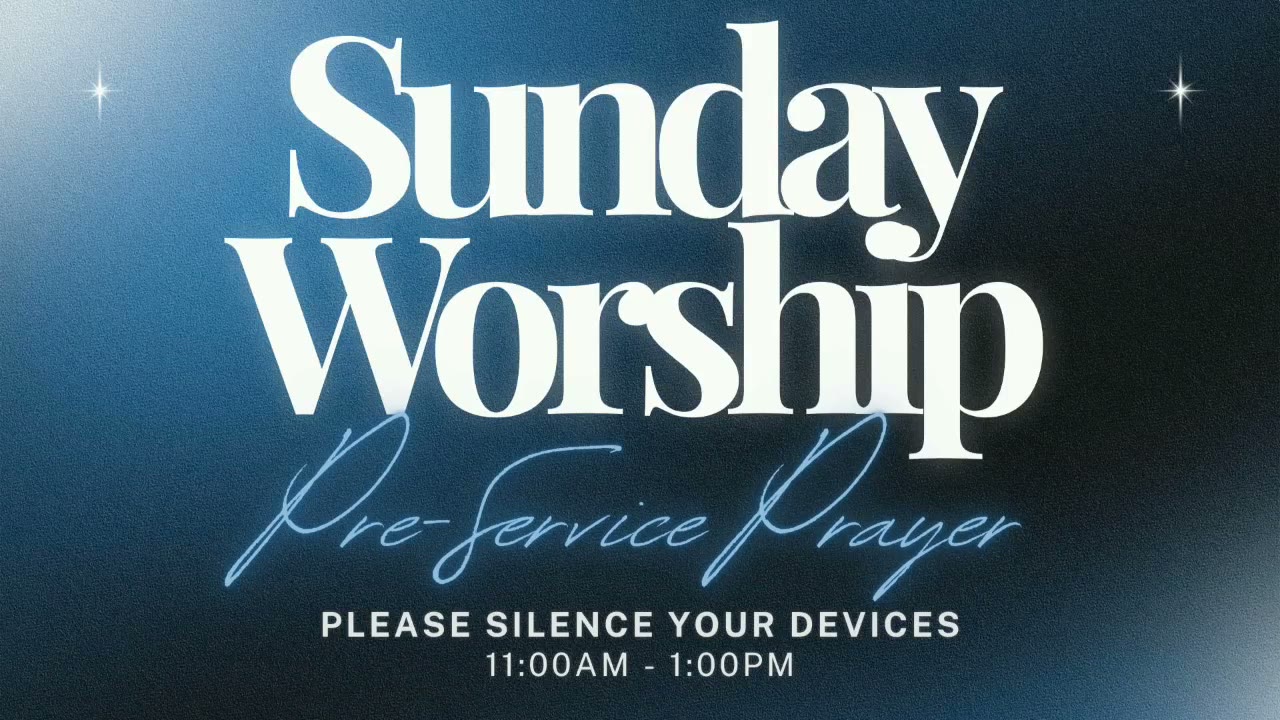 Afternoon Service — October 24, 2026