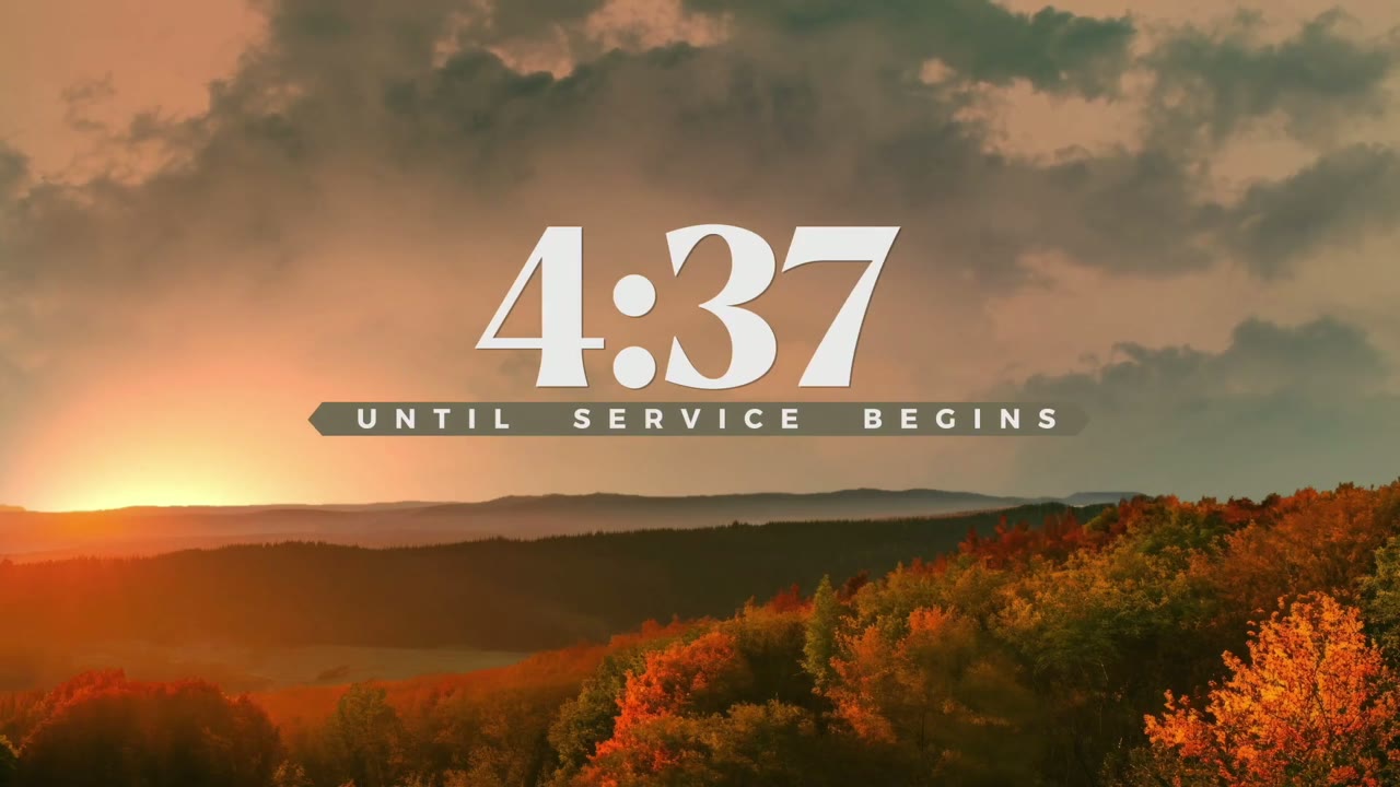 Evening Service — October 23, 2026